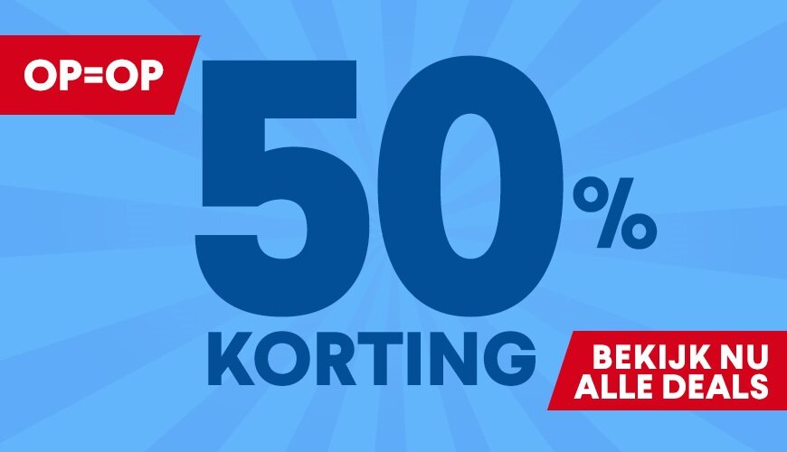50% Korting
